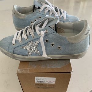 BRAND NEW Golden Goose Denim Superstar